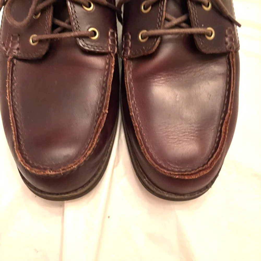NWOT Timberland Brown leather boat shoes loafers with Ortholite SZ 10